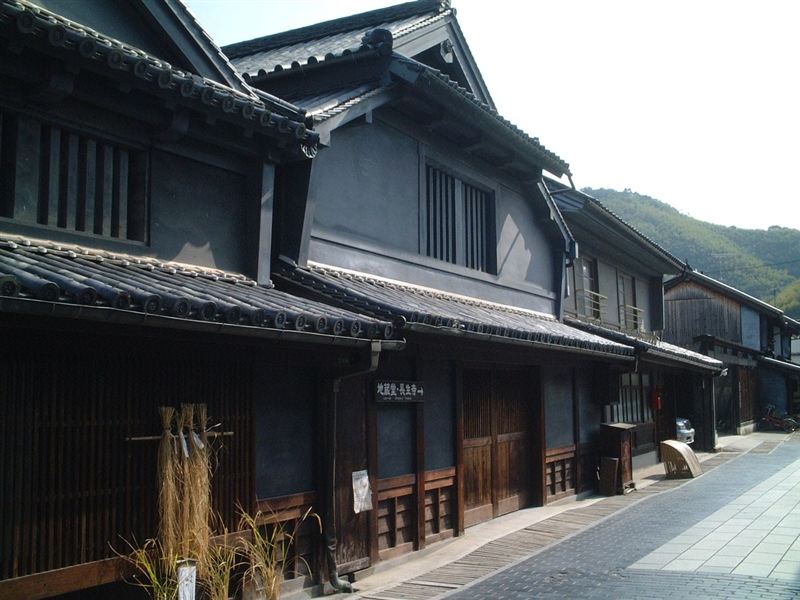 竹原 町並み保存地区の歴史的な家並み